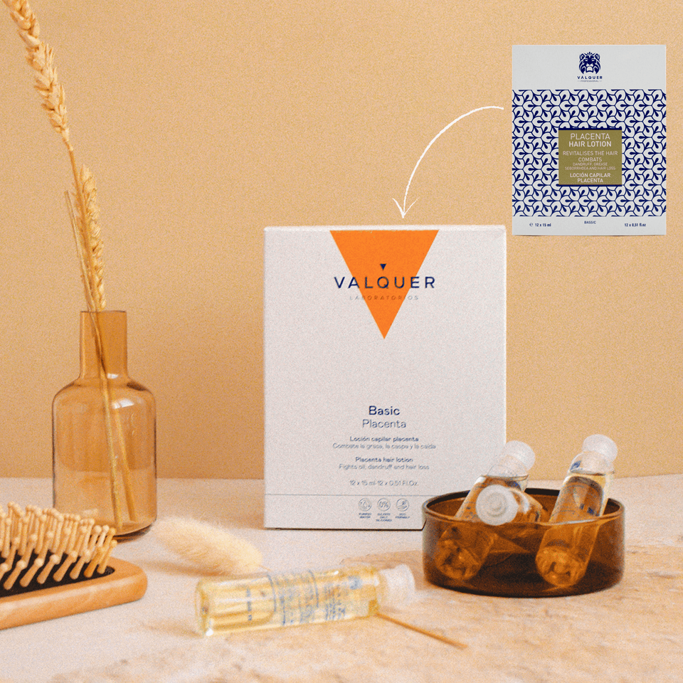 valquer laboratorios Loción capilar placenta - 12x15 ml Limitado a 3 días