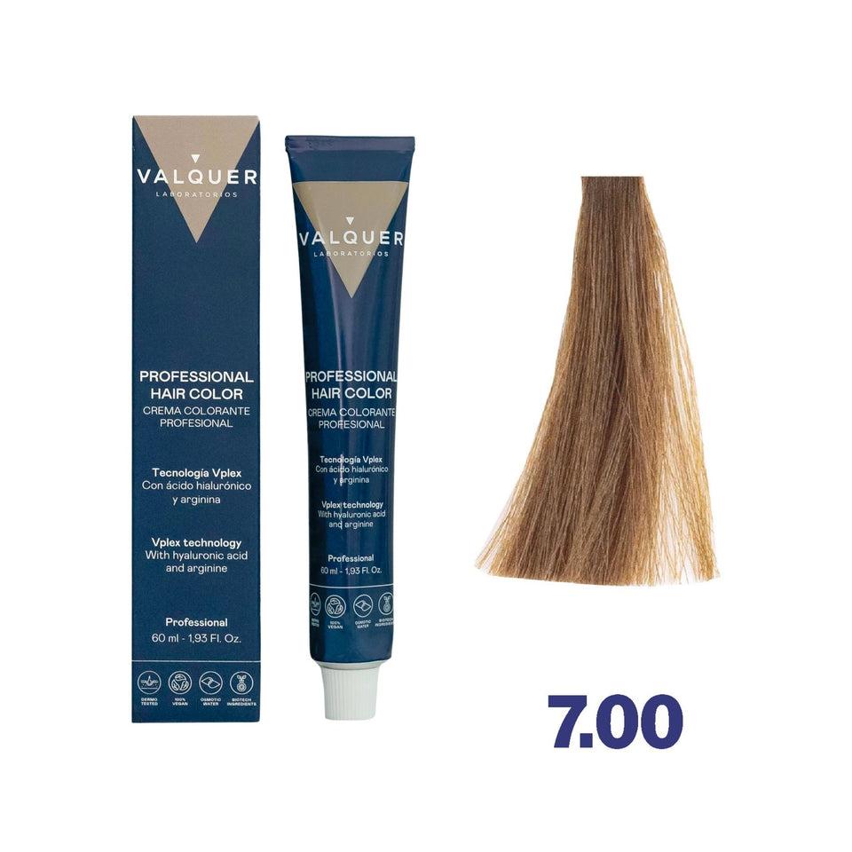 valquer laboratorios Tinte 7.00 Rubio Medio Doble Cobertura - 60 ml Precios de Black Friday