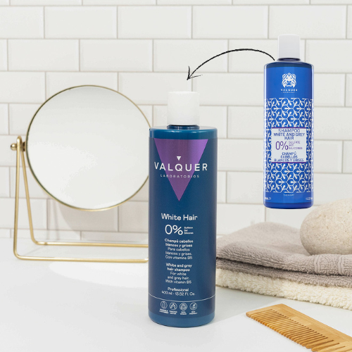 valquer laboratorios Champú cabello Blanco y Gris - 0% Sin Sulfatos Descuentos del mes