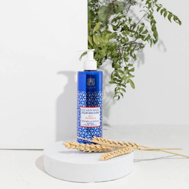 valquer laboratorios Mascarilla capilar glacial potenciador color y brillo para cabellos teñidos Oferta exclusiva