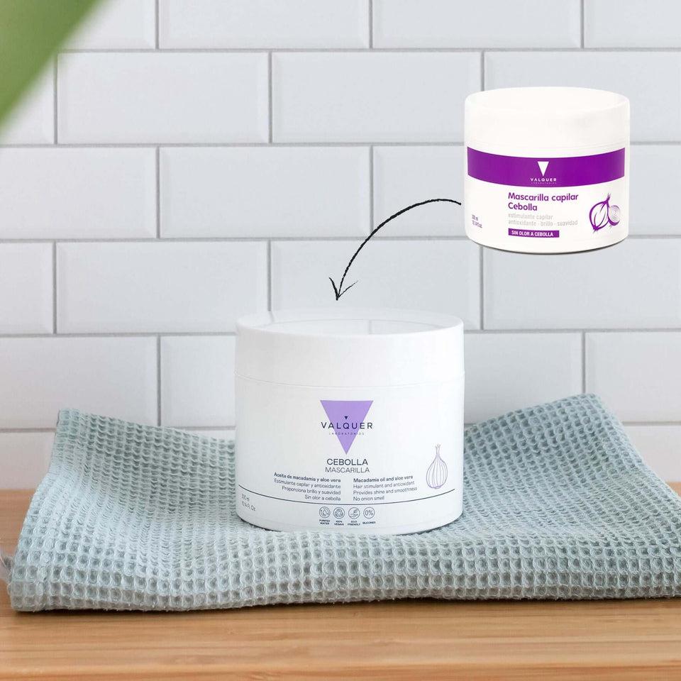 valquer laboratorios Mascarilla capilar de cebolla - 300 ml Ofertas de temporada
