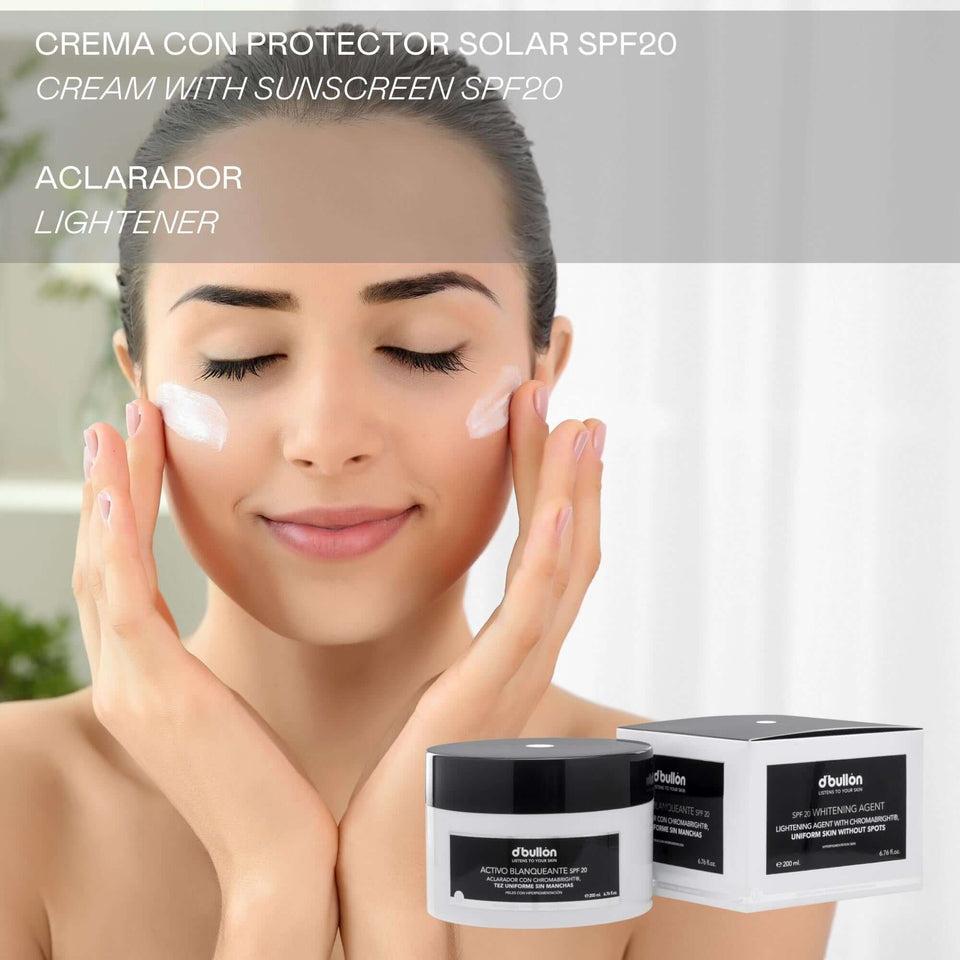 valquer laboratorios Activo facial blanqueante SPF 20 - 200 ml Rebajas de fin de temporada