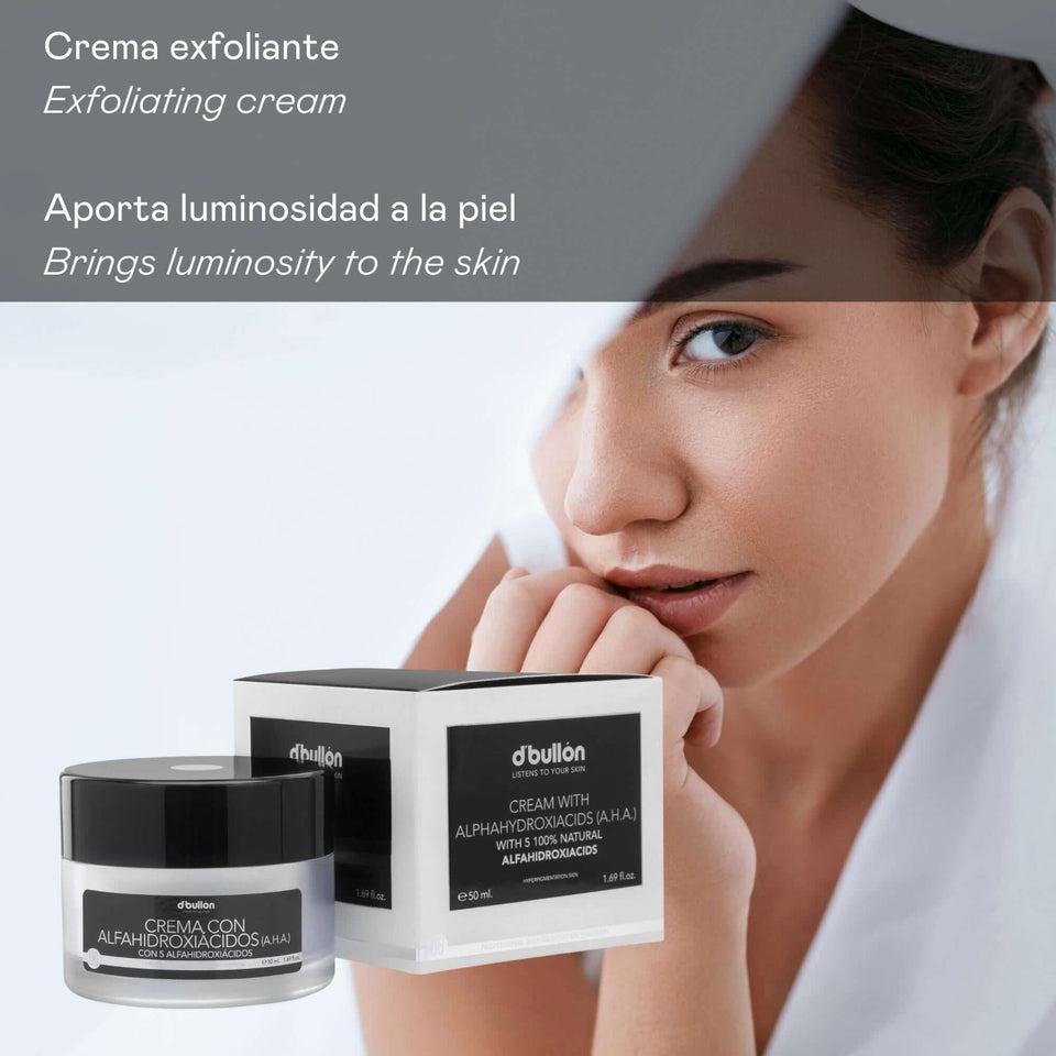 valquer laboratorios Crema facial con alfahidroxiácidos (AHA) - 50 ml Precio ultrabajo