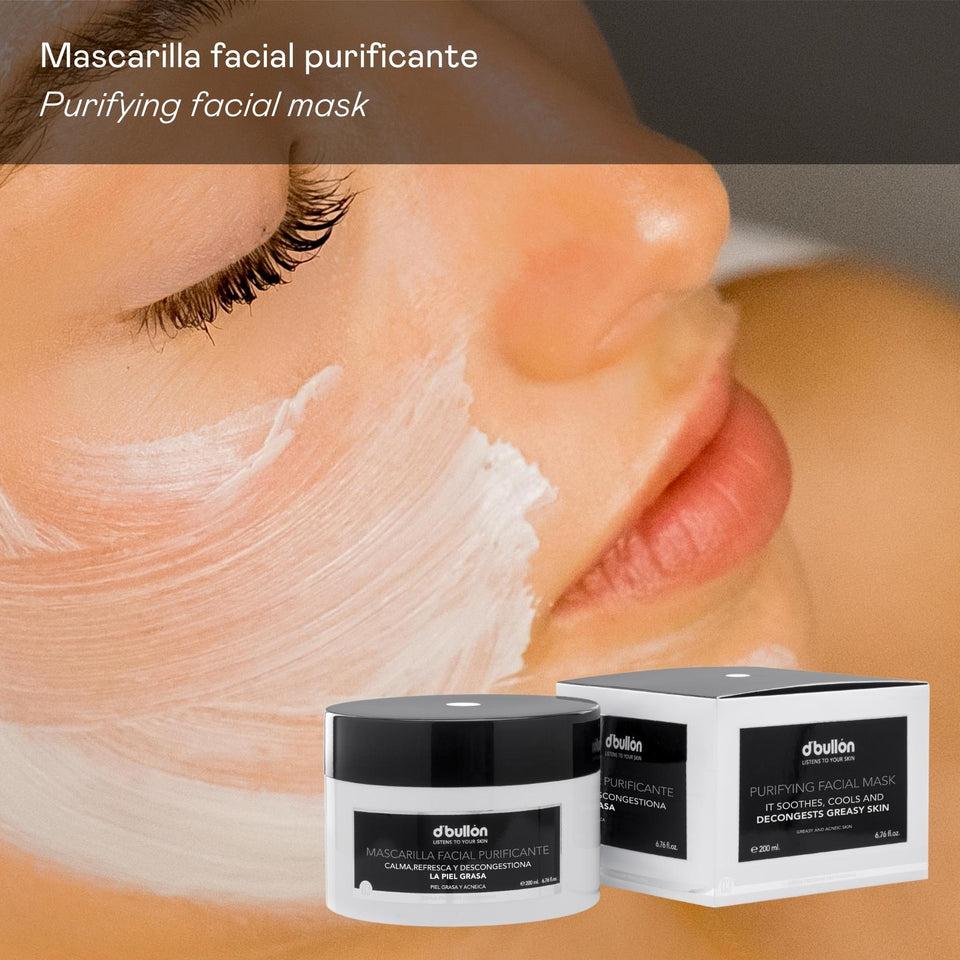valquer laboratorios Mascarilla facial purificante Pieles grasas - 200 ml Devoluciones gratuitas