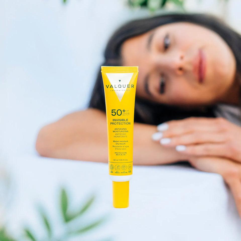 valquer laboratorios Sérum Facial Invisible Protection SPF 50+ Antiedad e Hidratante - 40 ml 2025