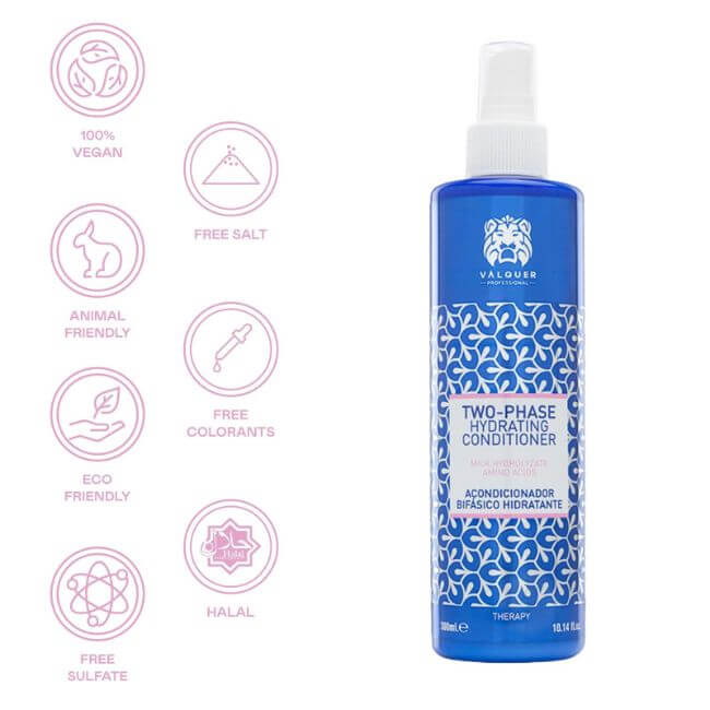 valquer laboratorios Acondicionador bifásico ultrahidratante para cabellos secos - 300 ml Outlet
