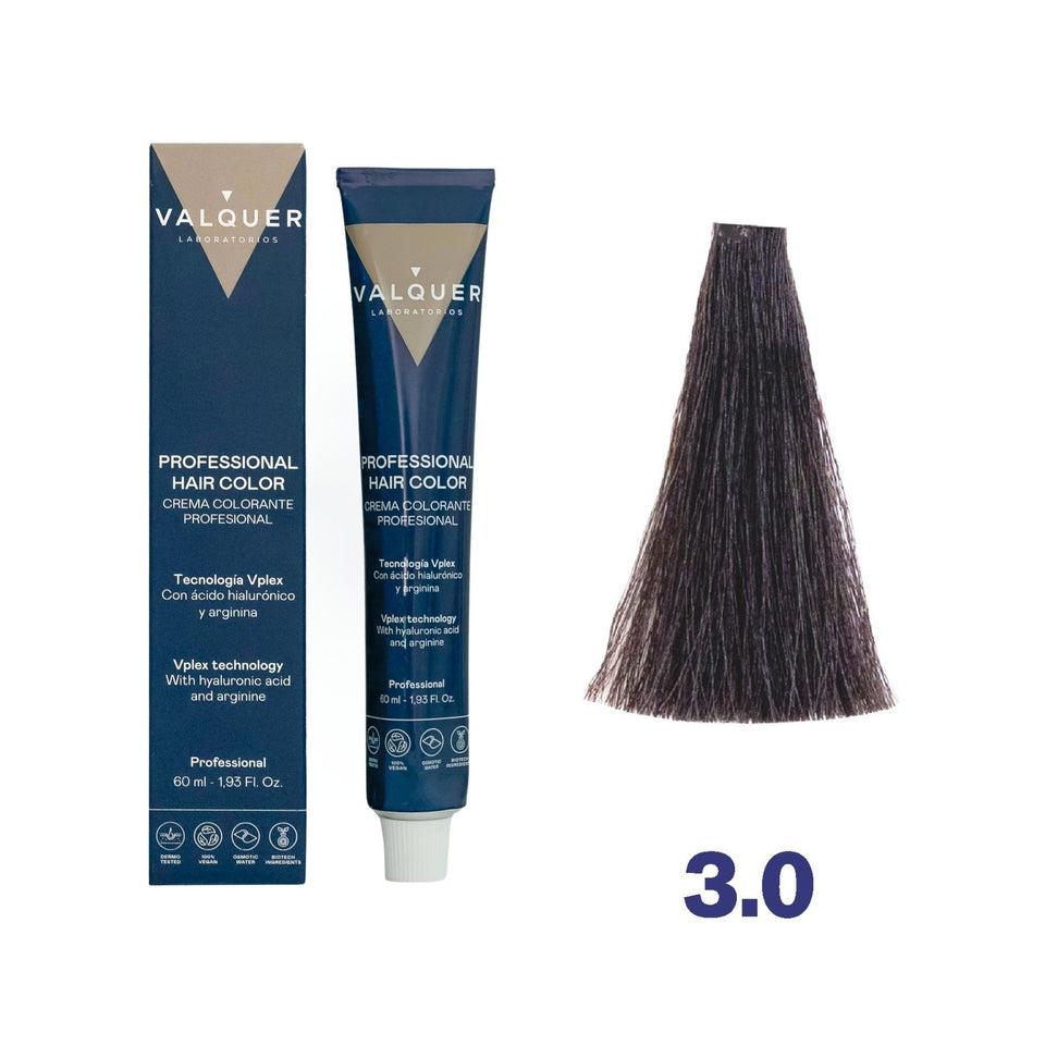 valquer laboratorios Tinte 3.0 Castaño Oscuro - 60 ml