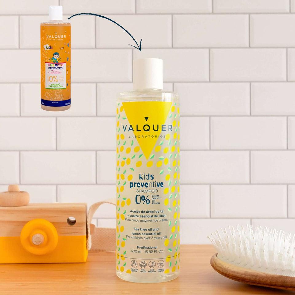 valquer laboratorios Champú preventivo infantil - 400 ml Liquidación