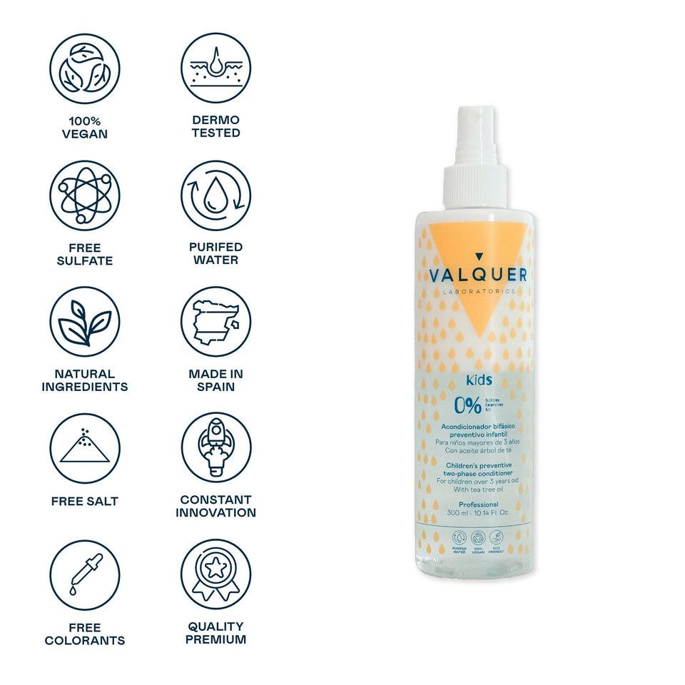 valquer laboratorios Acondicionador bifásico preventivo infantil - 300 ml Oferta especial