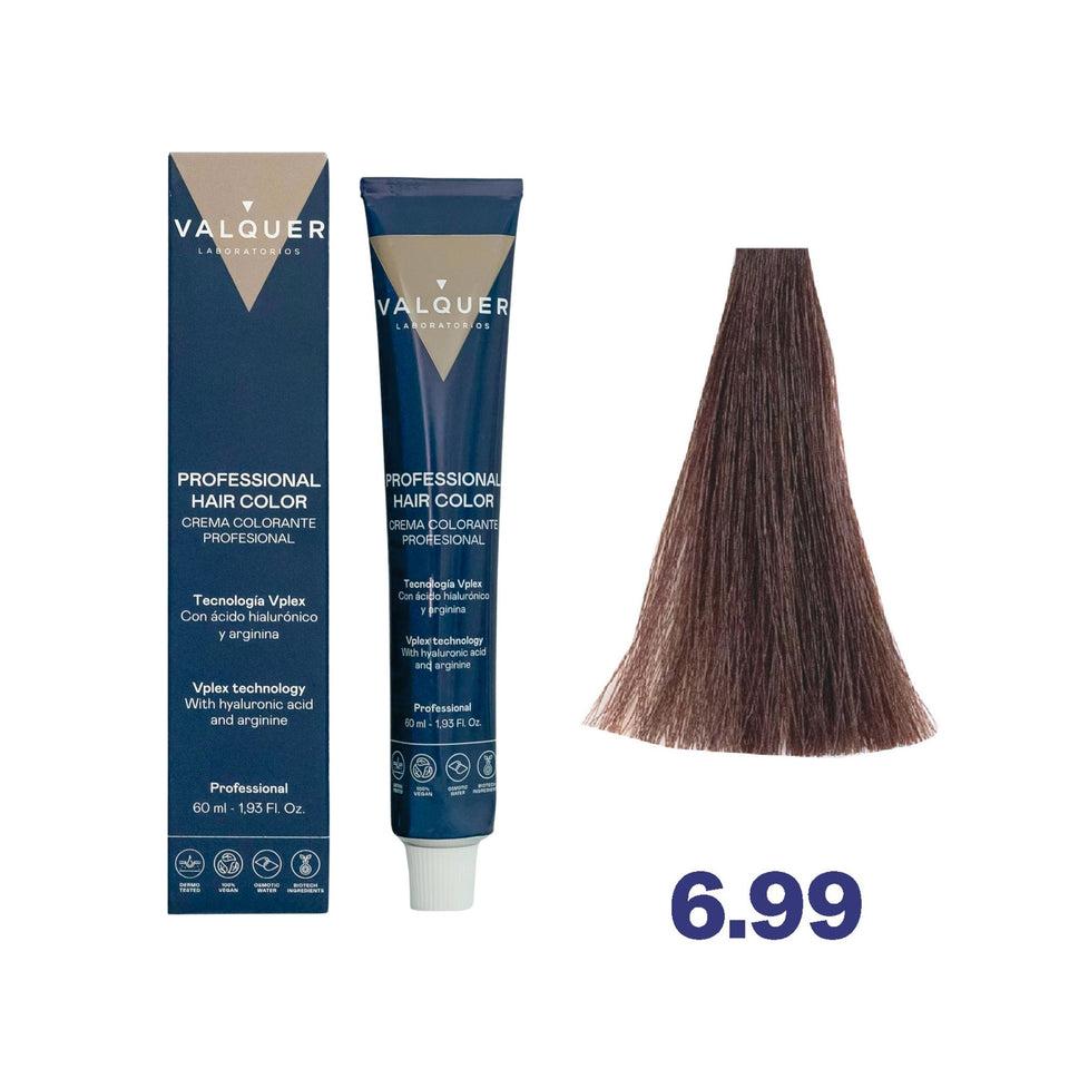 valquer laboratorios Tinte 6.99 Rubio Oscuro Marron Intenso - 60 ml