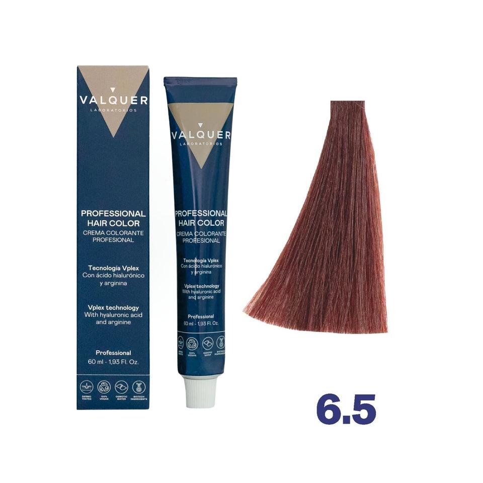 valquer laboratorios Tinte 6.5 Rubio Oscuro Caoba - 60 ml