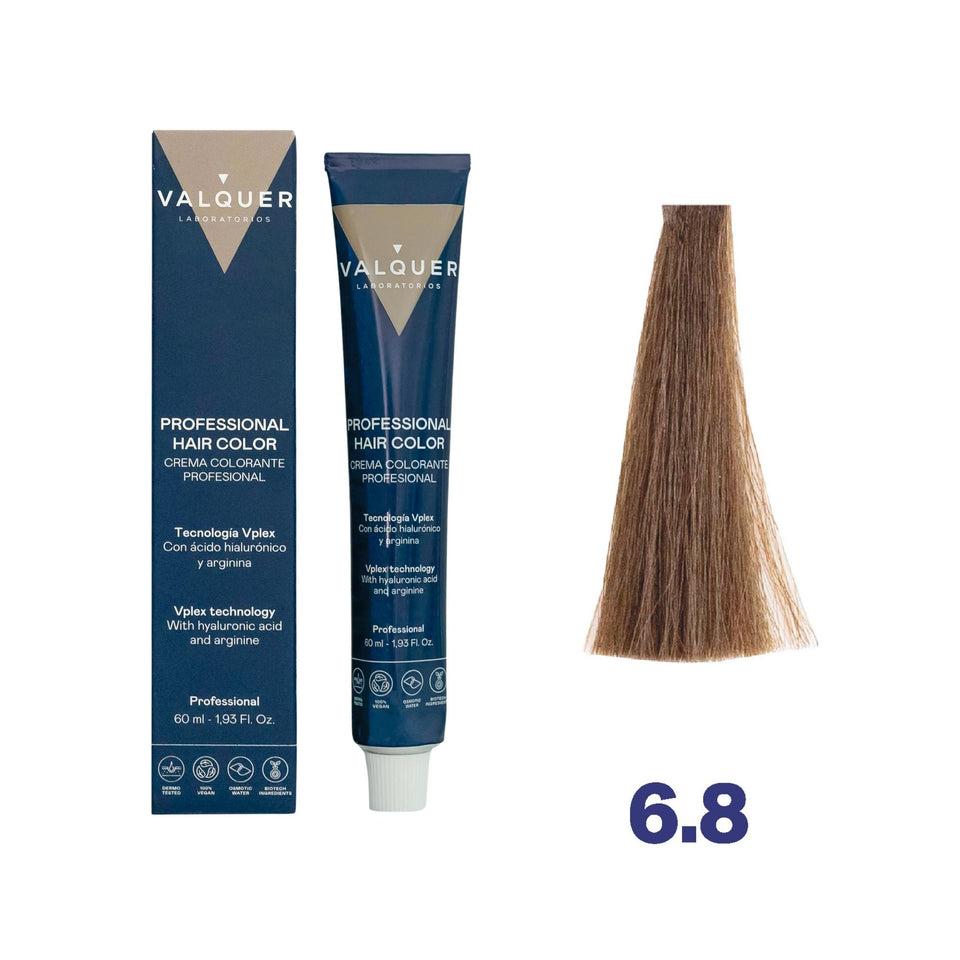 valquer laboratorios Tinte 6.8 Rubio Oscuro Marron Frío - 60 ml Rebajas online