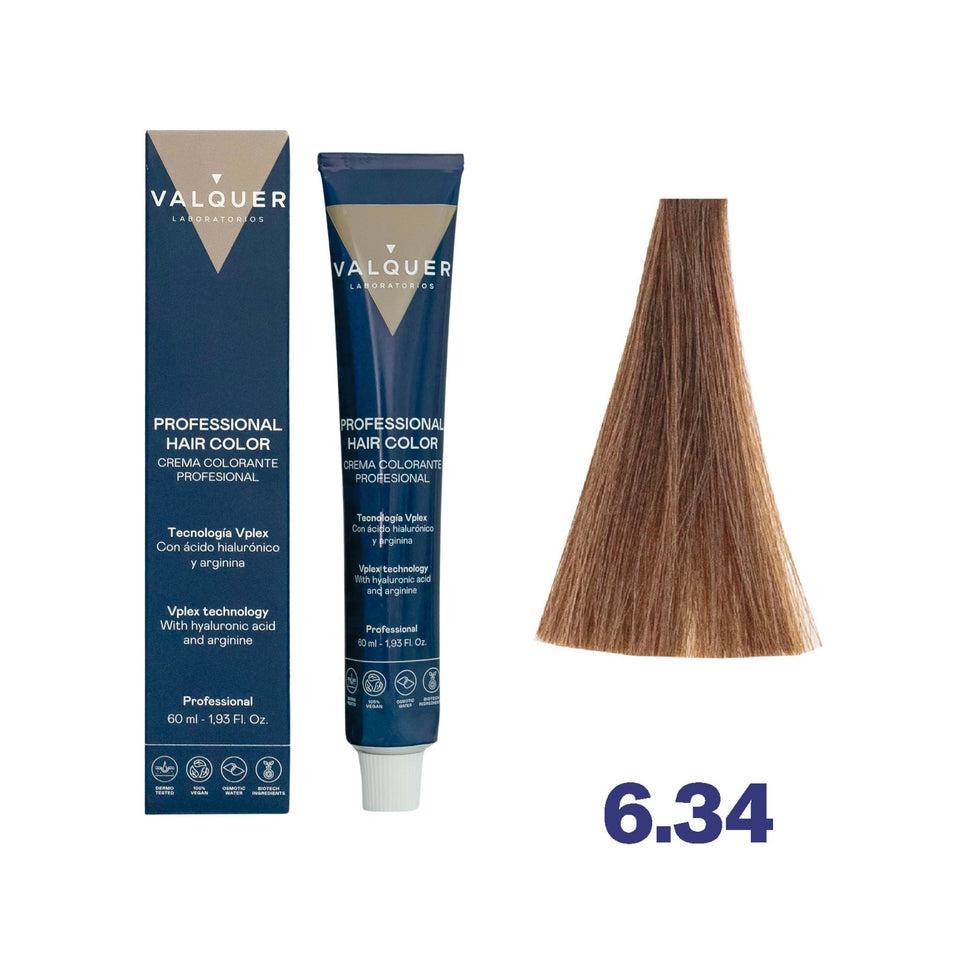 valquer laboratorios Tinte 6.34 Tierra - 60 ml Solo queda un día