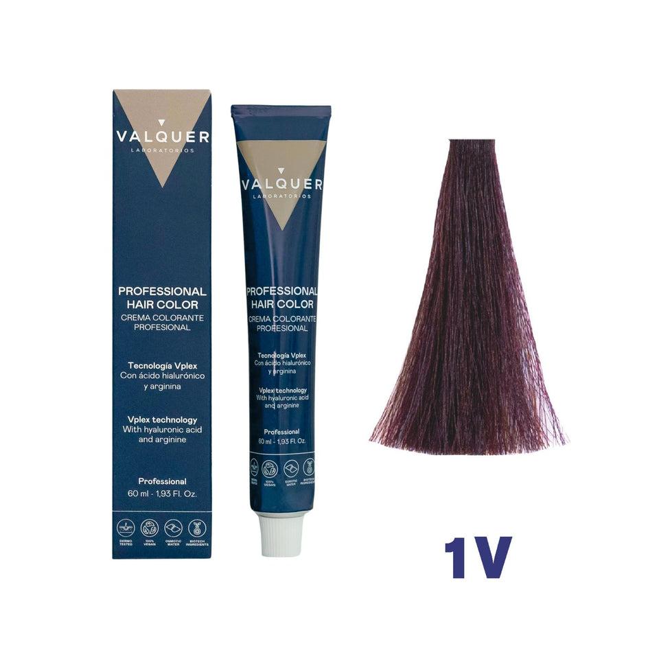 valquer laboratorios Tinte 1.V Negro Violeta - 60 ml Última moda