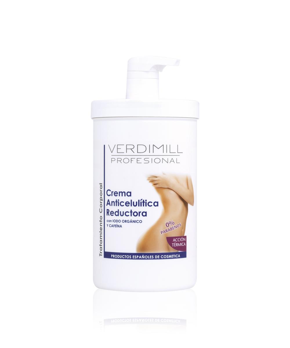 ﻿verdimill CREMA ANTICELULÍTICA REDUCTORA ACCIÓN TÉRMICA- Con iodo orgánico y cafeína (970ml)