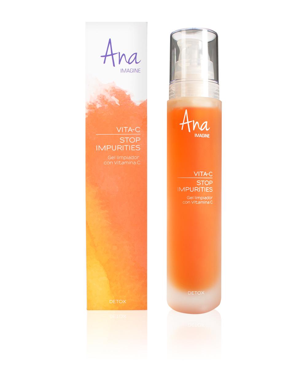 verdimill VITA-C STOP IMPURITIES- Gel limpiador micelar con vitamina C (100ml) Ahorra y exporta
