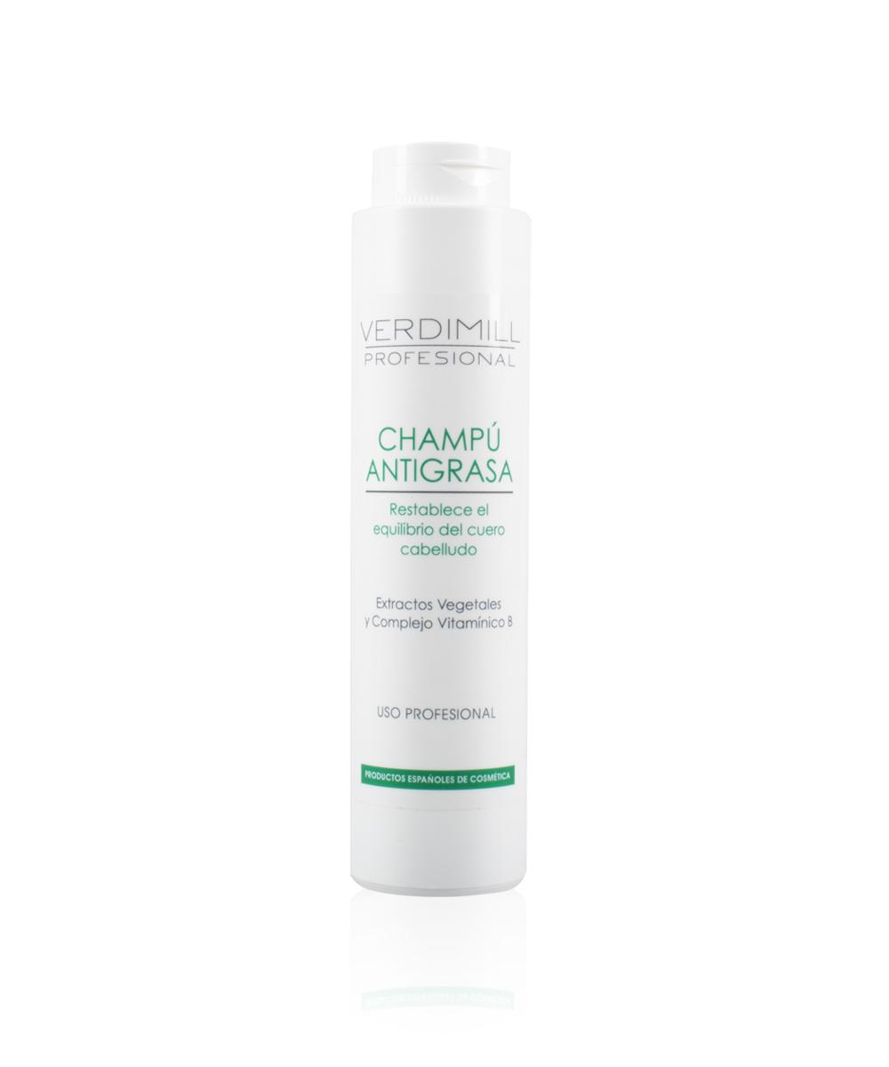 verdimill CHAMPÚ ANTIGRASA – Con extractos vegetales y vitamina B (400ml)