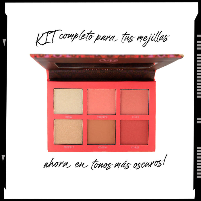 viva la diva Dream Cheek Deep Blush Kit Precio ultrabajo