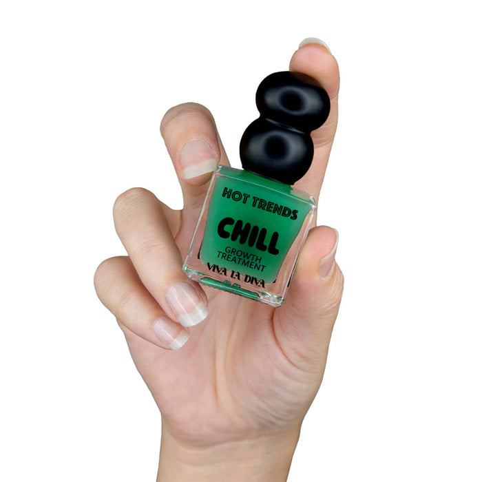 viva la diva Hot Trends Chill Strength & Growth Nail Polish Treatment Superdescuento