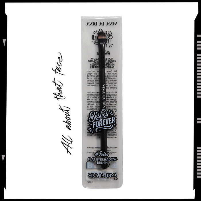 viva la diva Besties Forever Flat Eyeshadow brush Jules Rebajas de fin de temporada
