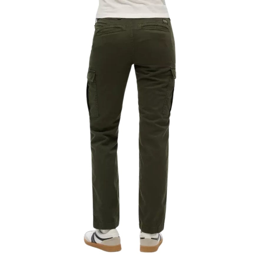wala Pantalones largos Superdry Mid Rise Slim Cargo Tienda