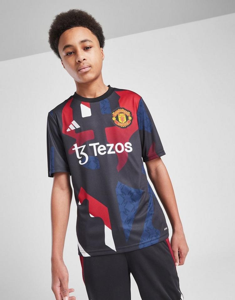 JD Sports adidas Camiseta Prematch Manchester United 24/25 Júnior Liquidación