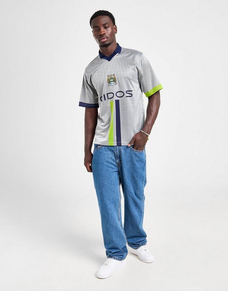 JD Sports Score Draw Camiseta Retro Manchester City FC '00 Segunda equipación Envío internacional gratuito