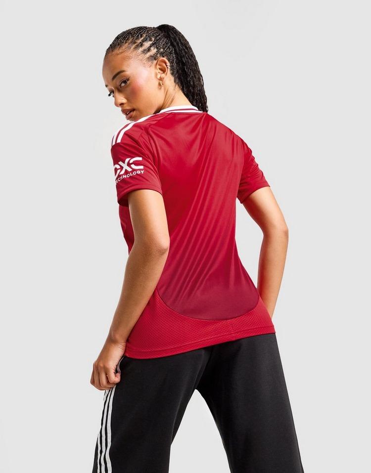 JD Sports adidas Camiseta Manchester United FC 2024/25 Primera equipación para mujer Limitado a 3 días