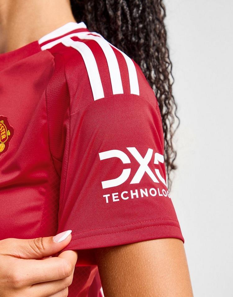 JD Sports adidas Camiseta Manchester United FC 2024/25 Primera equipación para mujer Limitado a 3 días