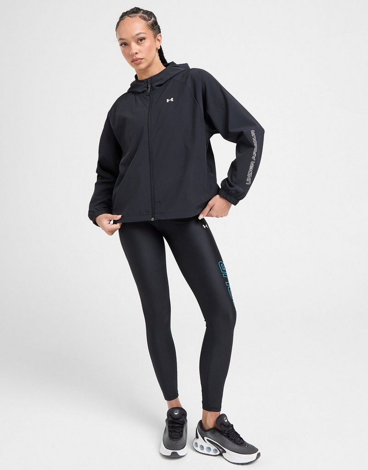 JD Sports Under Armour Chaqueta Woven Zip Wordmark Última moda