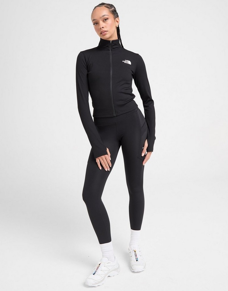 JD Sports The North Face Camiseta de manga larga Rib Zip Rebajas de fin de temporada