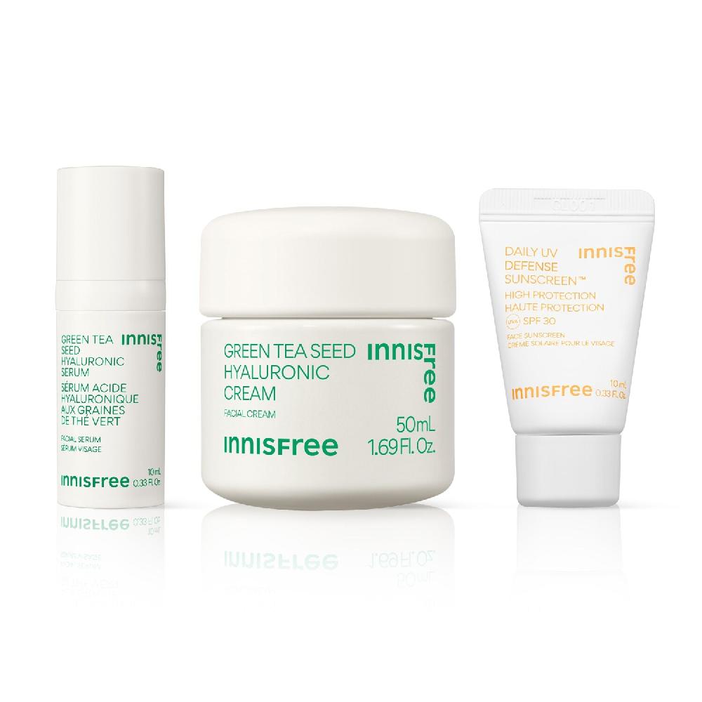 Innisfree Set Hydrate + Protect - Estuche Hidratación y Protección Solar Diaria Descuentos del mes