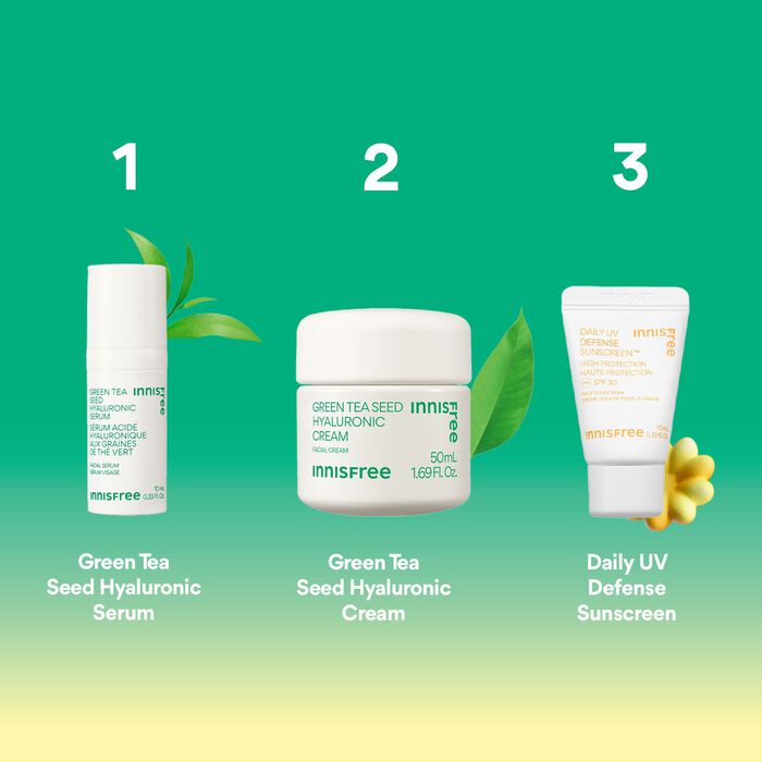Innisfree Set Hydrate + Protect - Estuche Hidratación y Protección Solar Diaria Descuentos del mes