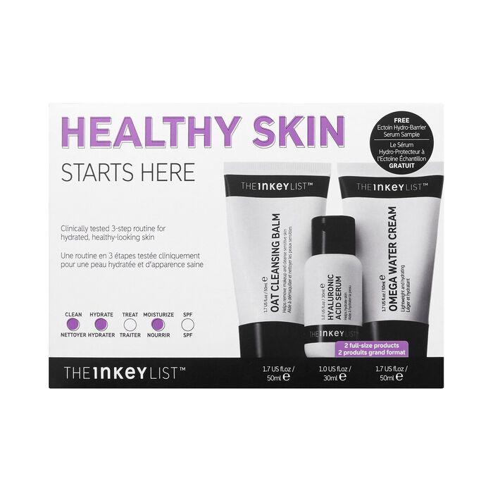 The Inkey List Healthy Skin Starts Here - Estuche Tratamiento Hidratante Descuento por venta flash