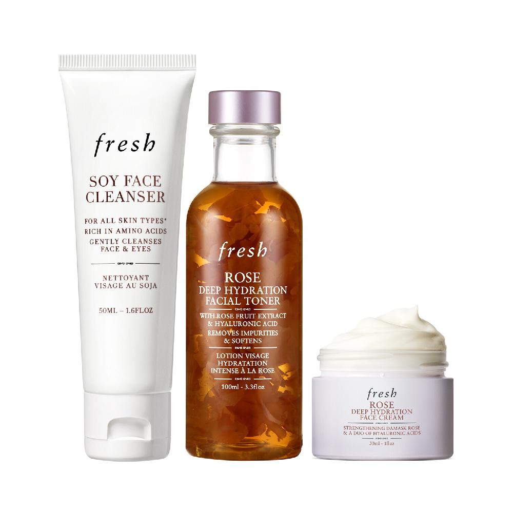 Fresh Dewy Days Ahead Set - Estuche de tratamientos hidratantes Ofertas de temporada