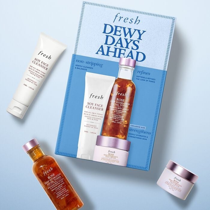 Fresh Dewy Days Ahead Set - Estuche de tratamientos hidratantes Ofertas de temporada