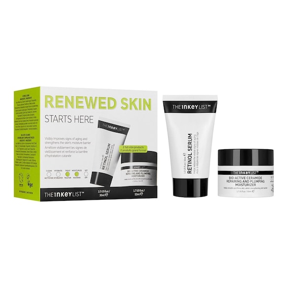 The Inkey List Renewed Skin Starts Here - Estuche Tratamiento Antiedad