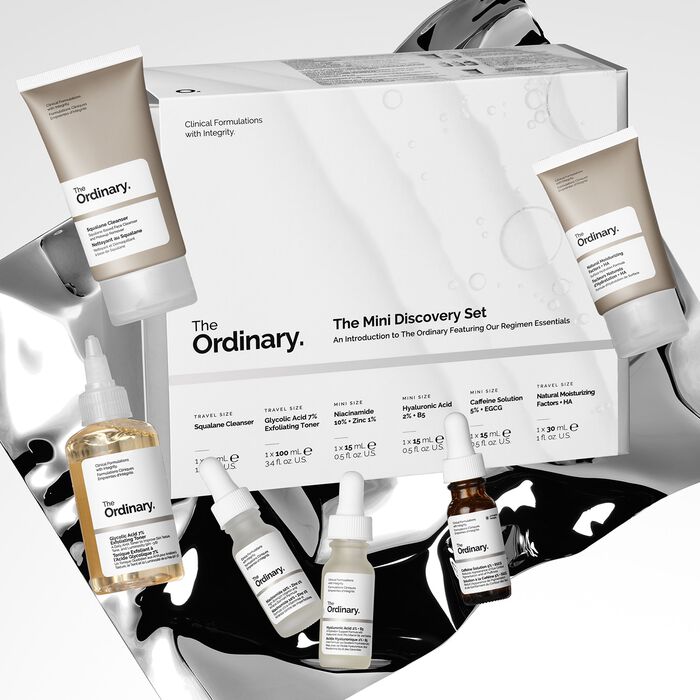 The Ordinary El Mini Set Descubrimiento - Estuche de Cuidado Devoluciones gratuitas