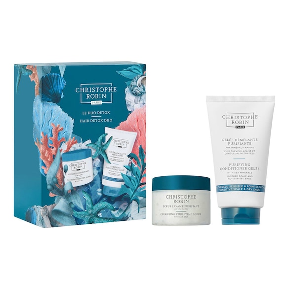 Christophe Robin Hair Detox Duo - Estuche tratamiento cabello