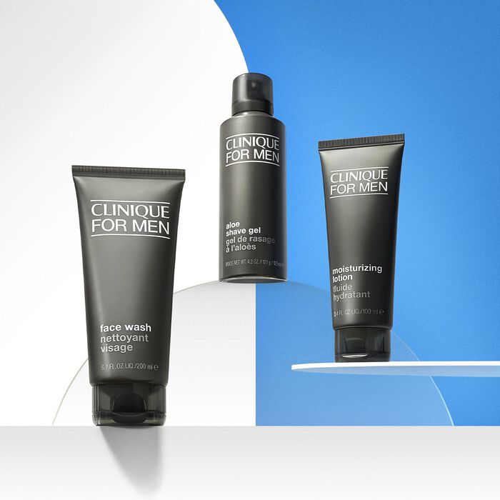 Clinique Shave Aloe Gel - Gel de afeitado con aloe Ahorra y exporta