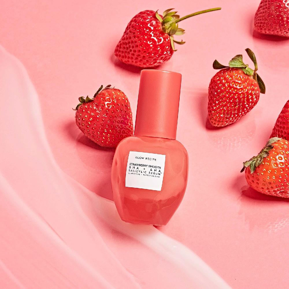 Glow Recipe Strawberry Smooth - Sérum clarificante con ácido salicílico AHA Y BHA COMPRAR AHORA