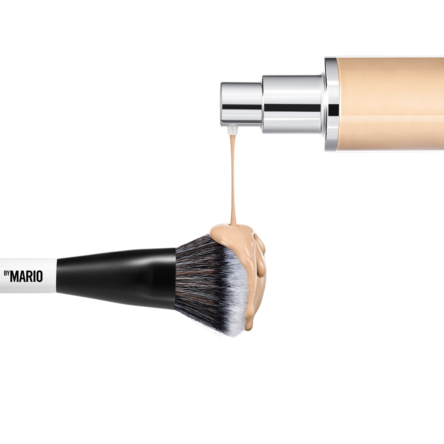 Makeup By Mario Brocha F4 - Brocha para base de maquillaje Devoluciones gratuitas