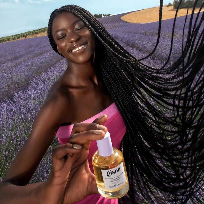 Gisou Perfume para el cabello de miel - Lavanda Descuento