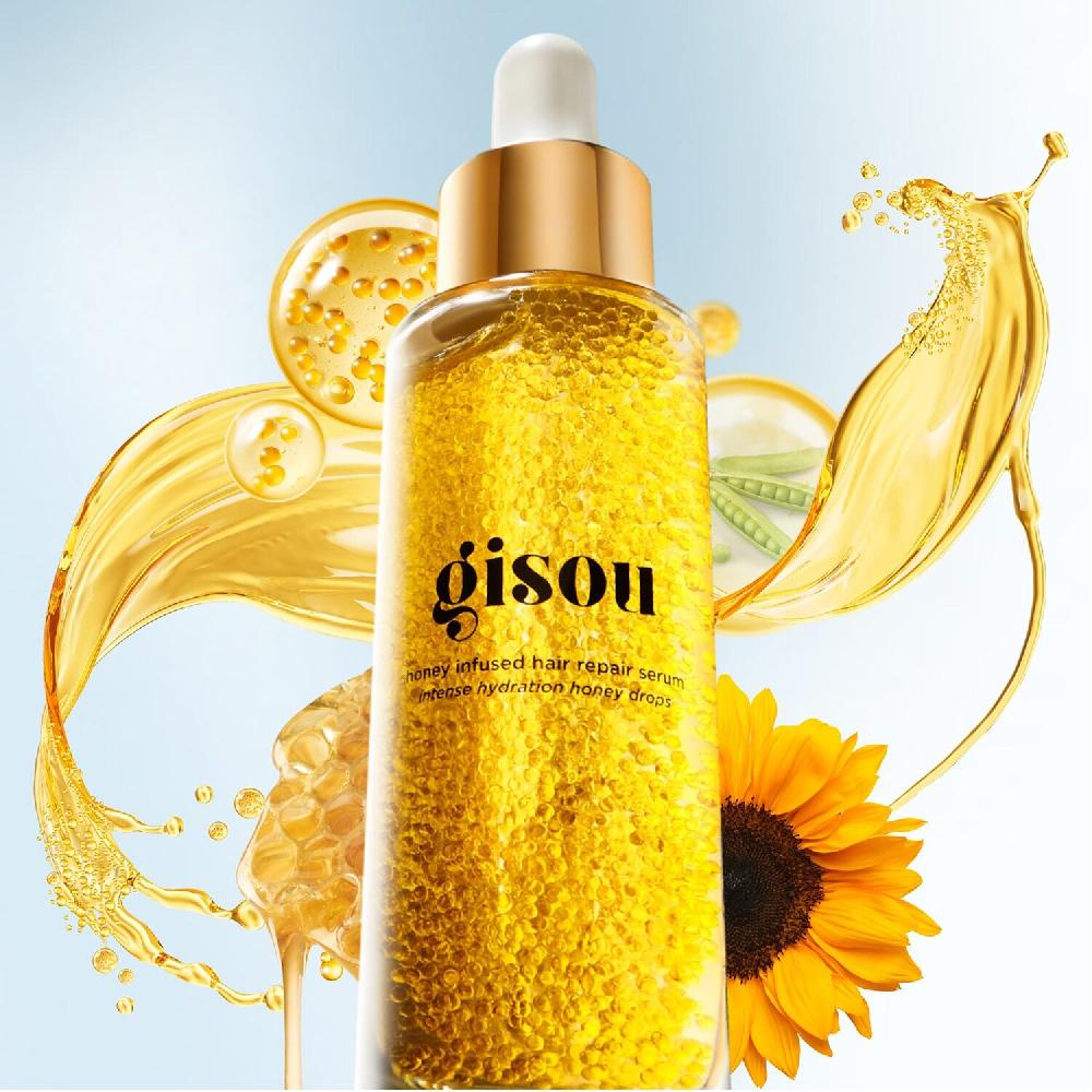 Gisou Honey Infused Hair Repair Serum - Sérum de Miel Hidratación Intensa Tienda