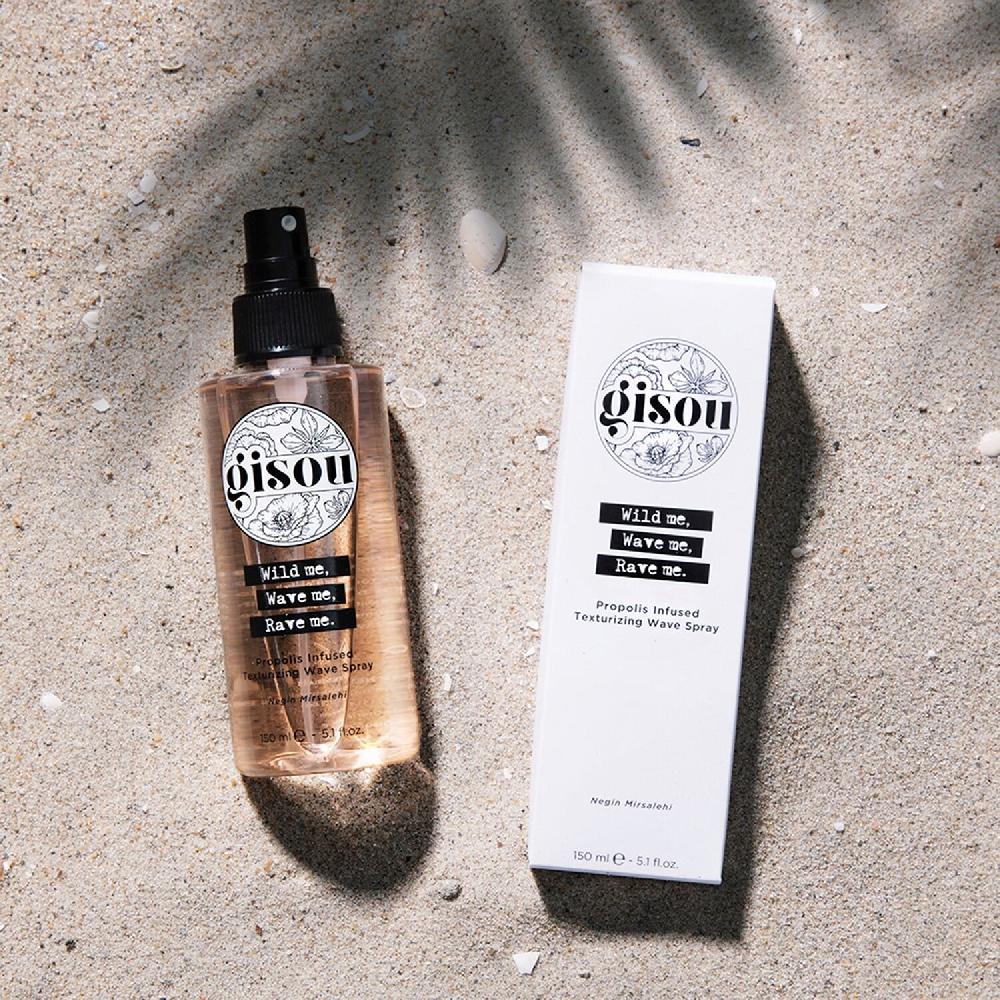 Gisou Propolis Infused Texturizing Wave Spray - Spray de peinado para ondas Últimos 2 días
