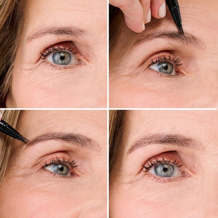 Benefit Cosmetics Mighty Fine Brow Pen - Lápiz de cejas de punta triple y superfina Precio de fábrica