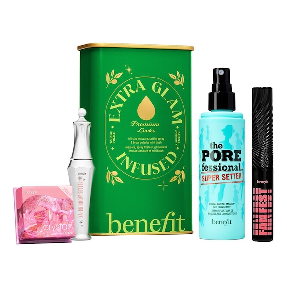 Benefit Cosmetics Extra Glam Infused - Estuche de Maquillaje Rostro