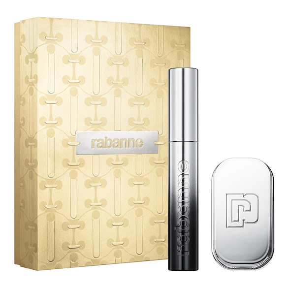 Rabanne Makeup Famous Mascara & Mini Duo Palette - Christmas Duo Set