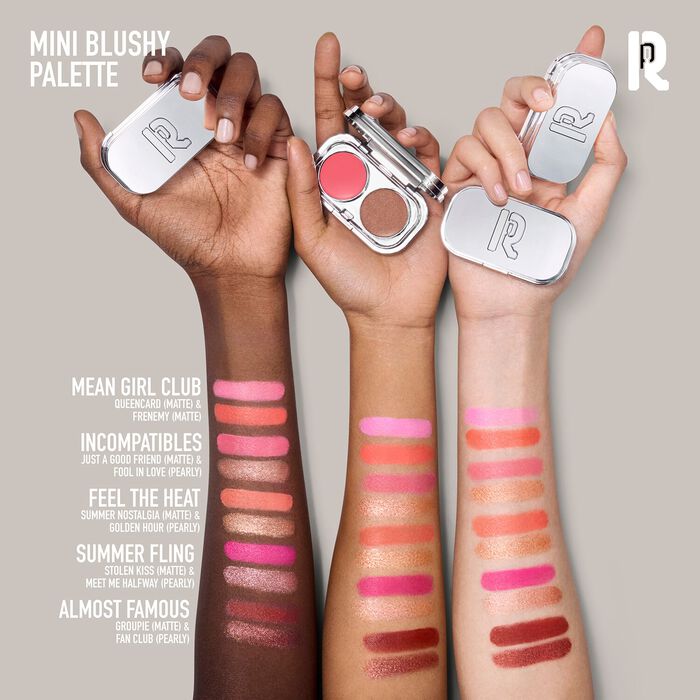 Rabanne Makeup Mini Blushy Palette - Colorete en crema para mejillas y labios En línea