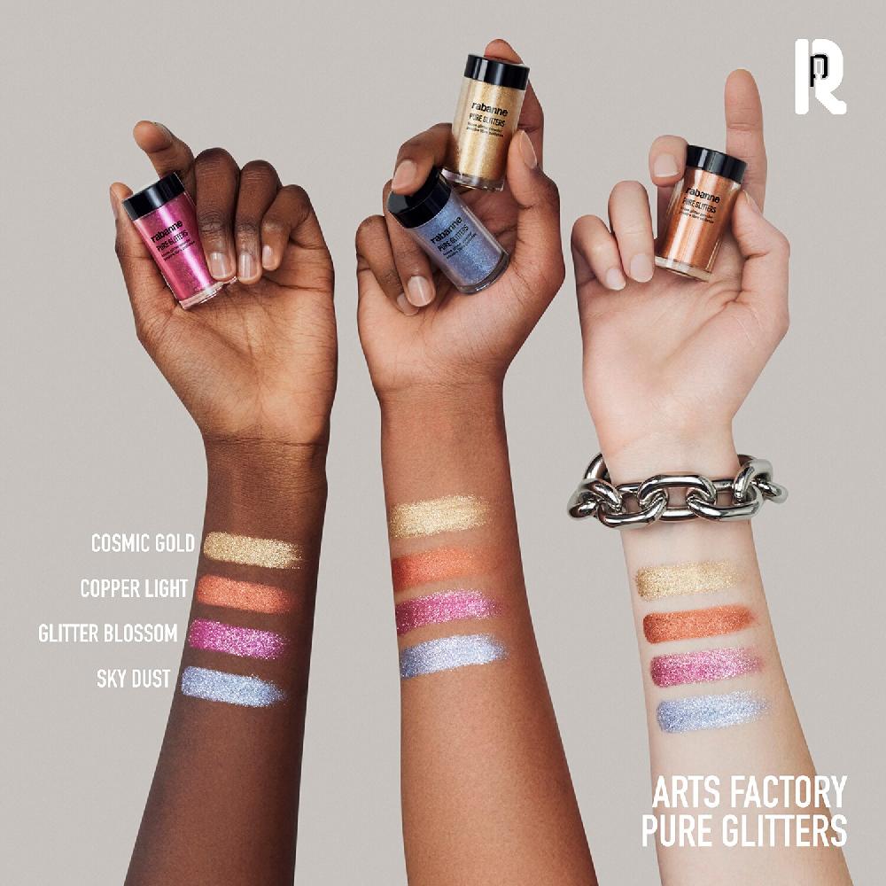 Rabanne Makeup Arts Factory Pure Glitters - Purpurina multiusos en polvo Outlet